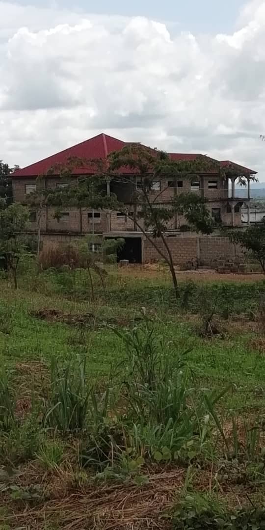 Vue extérieure de l'hôtel inachevé